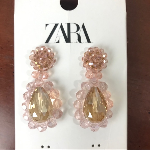 Zara crystal earrings - Picture 4 of 7